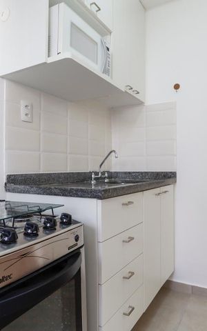 Apartamento à venda com 39m², 1 quarto e 1 vagaCozinha