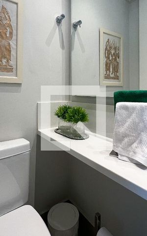 Apartamento à venda com 65m², 2 quartos e 1 vagaBanheiro de Serviço/Lavabo