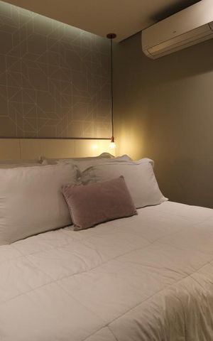 Apartamento à venda com 63m², 1 quarto e 1 vagaQuarto