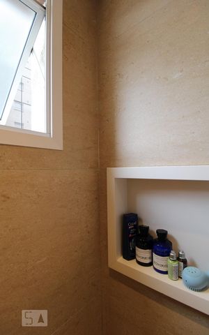 Apartamento à venda com 63m², 1 quarto e 1 vagaBanheiro