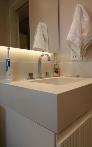 Apartamento à venda com 63m², 1 quarto e 1 vagaBanheiro
