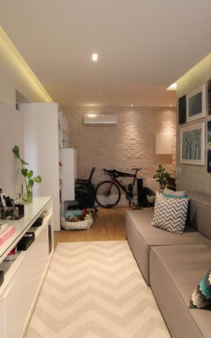 Apartamento à venda com 63m², 1 quarto e 1 vagaSala