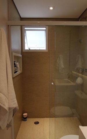 Apartamento à venda com 63m², 1 quarto e 1 vagaBanheiro