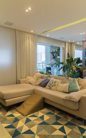 Apartamento para alugar com 86m², 2 quartos e 2 vagas Apartamento para alugar com 86m², 2 quartos e 2 vagasSala