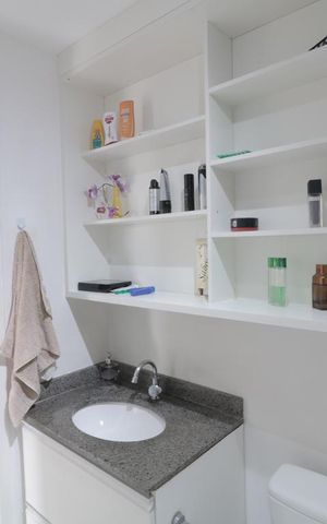 Apartamento à venda com 32m², 1 quarto e sem vagaBanheiro