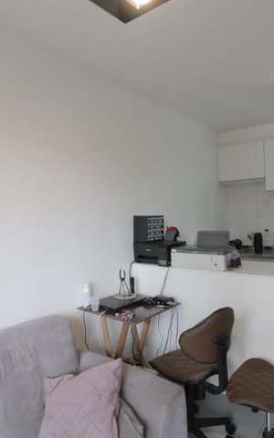 Apartamento à venda com 32m², 1 quarto e sem vagaSala e Cozinha