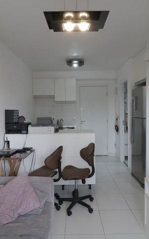 Apartamento à venda com 32m², 1 quarto e sem vagaSala e Cozinha