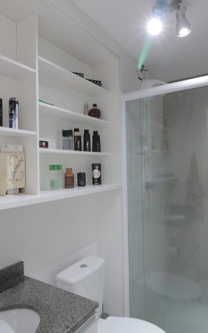 Apartamento à venda com 32m², 1 quarto e sem vagaBanheiro