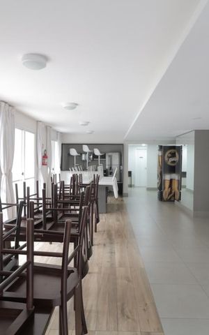 Apartamento à venda com 32m², 1 quarto e sem vagaÁrea comum - Salão de festas