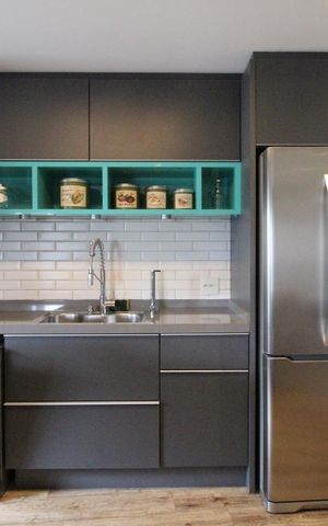 Apartamento para alugar com 74m², 2 quartos e 1 vagaCozinha