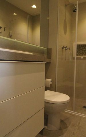 Apartamento para alugar com 74m², 2 quartos e 1 vagaBanheiro da suíte