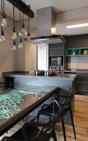 Apartamento para alugar com 74m², 2 quartos e 1 vagaCozinha