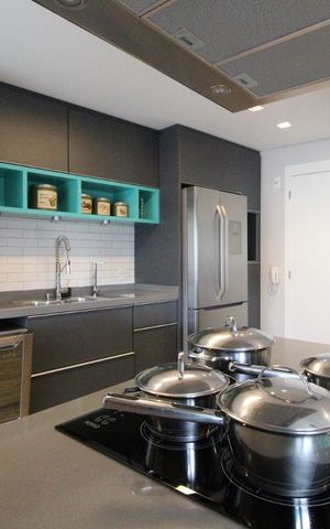 Apartamento para alugar com 74m², 2 quartos e 1 vagaCozinha