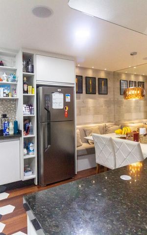 Casa de condomínio à venda com 210m², 4 quartos e 2 vagasCozinha/Sala de Jantar