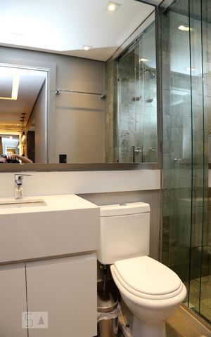Apartamento à venda com 57m², 2 quartos e 1 vagaBanheiro Social 
