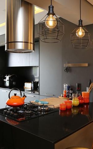 Apartamento à venda com 57m², 2 quartos e 1 vagaCozinha 