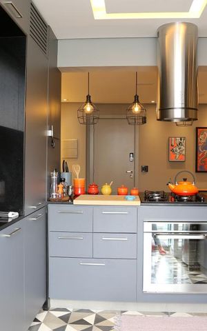 Apartamento à venda com 57m², 2 quartos e 1 vagaCozinha 