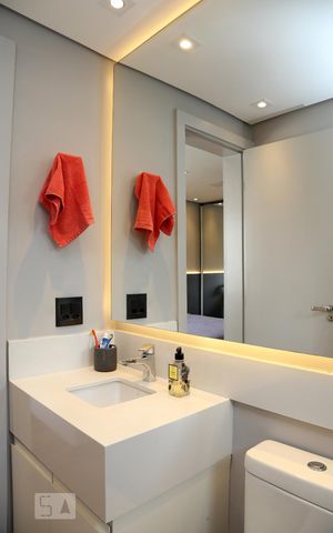 Apartamento à venda com 57m², 2 quartos e 1 vagaBanheiro da Suíte