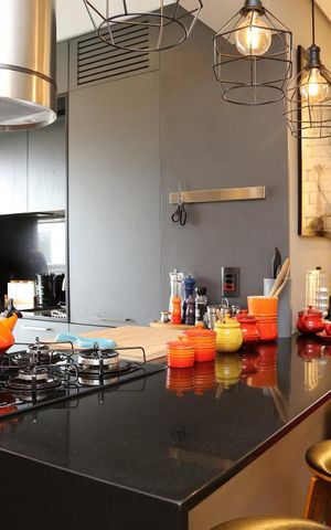 Apartamento à venda com 57m², 2 quartos e 1 vagaCozinha 