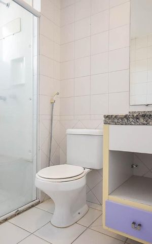Apartamento à venda com 118m², 4 quartos e 2 vagas Apartamento à venda com 118m², 4 quartos e 2 vagasBanheiro suíte 1