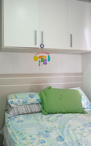 Apartamento à venda com 50m², 2 quartos e 1 vagaQuarto 2