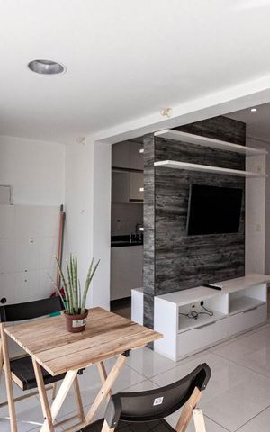 Studio à venda com 40m², 1 quarto e 1 vaga Studio à venda com 40m², 1 quarto e 1 vagaVaranda