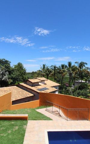 Casa de condomínio para alugar com 332m², 4 quartos e 5 vagasVista do Quarto 1 (suíte)