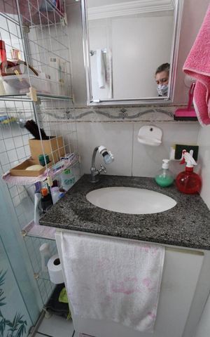 Apartamento à venda com 124m², 3 quartos e 1 vagaBanheiro Social