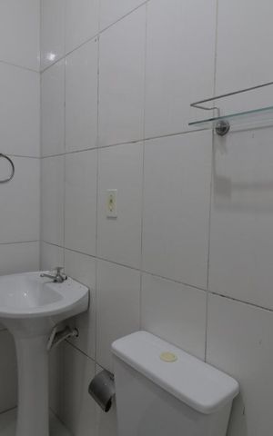 Studio para alugar com 30m², 1 quarto e sem vagaBanheiro da suite 