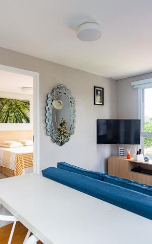 Apartamento à venda com 37m², 1 quarto e 1 vaga Apartamento à venda com 37m², 1 quarto e 1 vagaSala