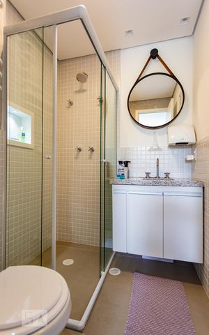 Apartamento à venda com 37m², 1 quarto e 1 vaga Apartamento à venda com 37m², 1 quarto e 1 vagaBanheiro