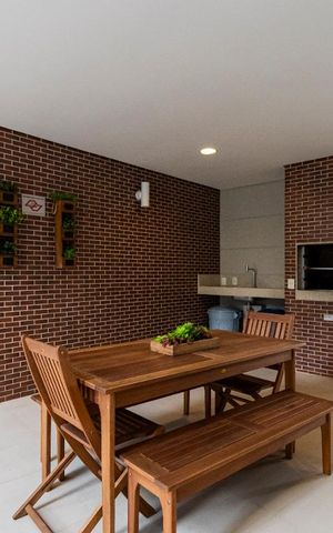 Apartamento para alugar com 38m², 1 quarto e 1 vagaÁrea comum - Churrasqueira