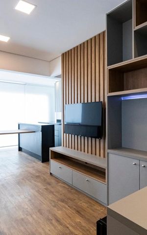 Apartamento para alugar com 38m², 1 quarto e 1 vagaSala