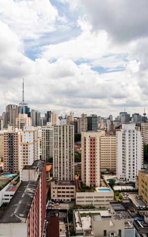 Apartamento para alugar com 38m², 1 quarto e 1 vagaVista