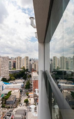 Apartamento para alugar com 38m², 1 quarto e 1 vagaVista