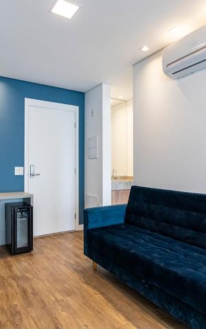 Apartamento para alugar com 38m², 1 quarto e 1 vagaSala