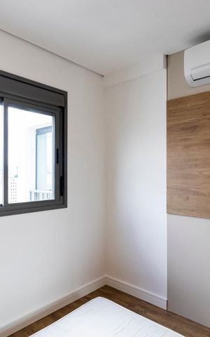 Apartamento para alugar com 38m², 1 quarto e 1 vagaQuarto