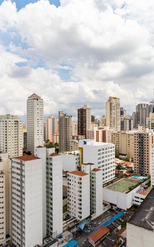 Apartamento para alugar com 38m², 1 quarto e 1 vagaVista