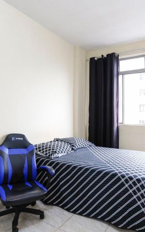 Studio à venda com 43m², 1 quarto e sem vagaQuarto