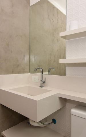 Apartamento para alugar com 120m², 2 quartos e 1 vaga Apartamento para alugar com 120m², 2 quartos e 1 vagaBanheiro da Suíte