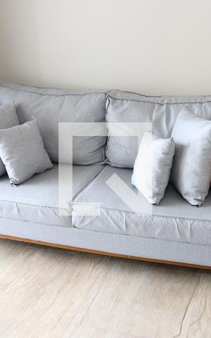 Apartamento para alugar com 46m², 1 quarto e 1 vaga Apartamento para alugar com 46m², 1 quarto e 1 vagaDetalhe da sala