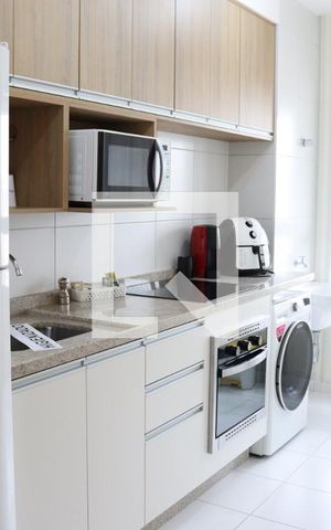 Apartamento para alugar com 46m², 1 quarto e 1 vaga Apartamento para alugar com 46m², 1 quarto e 1 vagaCozinha e Área de Serviço