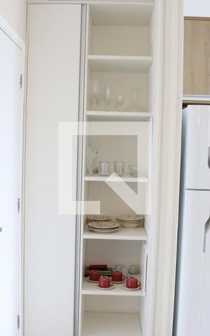 Apartamento para alugar com 46m², 1 quarto e 1 vaga Apartamento para alugar com 46m², 1 quarto e 1 vagaDetalhe da cozinha