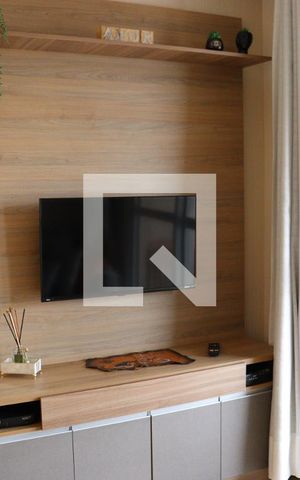 Apartamento para alugar com 46m², 1 quarto e 1 vaga Apartamento para alugar com 46m², 1 quarto e 1 vagaDetalhe da sala