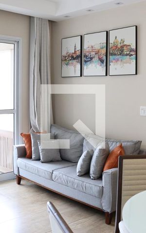 Apartamento para alugar com 46m², 1 quarto e 1 vaga Apartamento para alugar com 46m², 1 quarto e 1 vagaSala