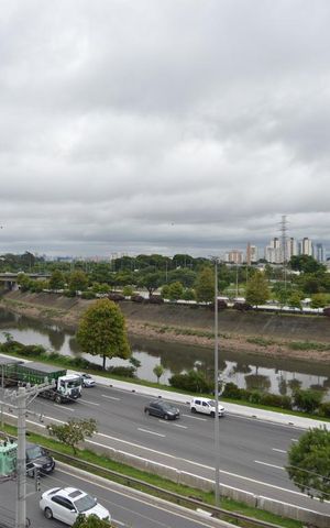 Apartamento para alugar com 40m², 2 quartos e 1 vagaÁrea comum - vista da área