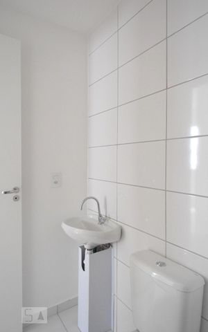 Apartamento para alugar com 40m², 2 quartos e 1 vagaBanheiro geral e da suite
