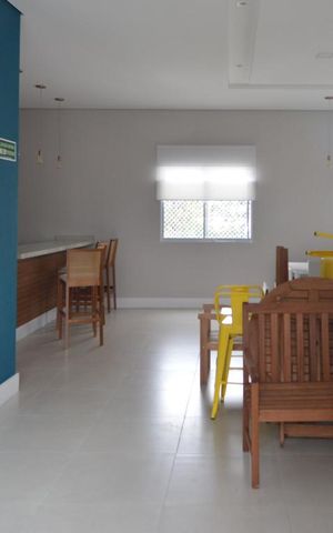Apartamento para alugar com 40m², 2 quartos e 1 vagaÁrea comum - salão de festas