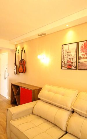 Apartamento à venda com 53m², 2 quartos e 1 vagaSala