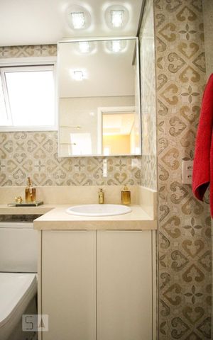 Apartamento à venda com 53m², 2 quartos e 1 vagaBanheiro Quarto 2 - Suíte